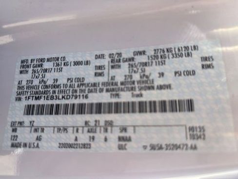 Used 2020 Ford F150 XL w/ Equipment Group 101A Mid image 45