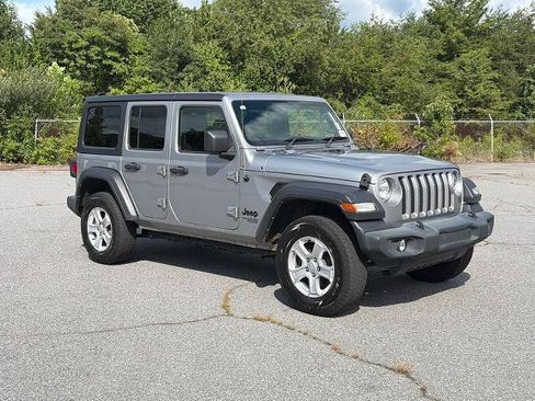Used 2021 Jeep Wrangler Unlimited Sport w/ Cold Weather Group AWD/4WD image 1