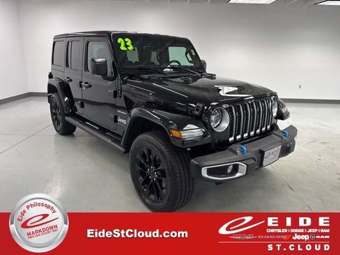 Used 2023 Jeep Wrangler Unlimited Sahara w/ Cold Weather Group image 1
