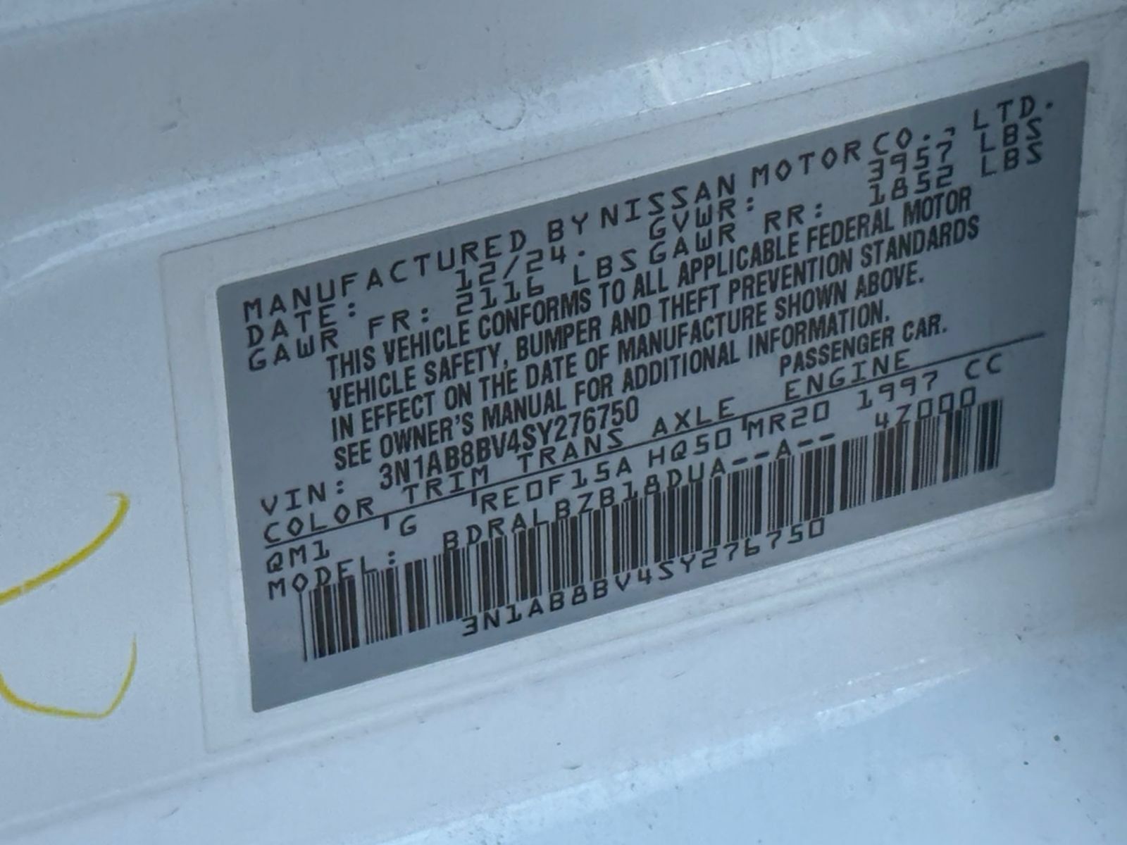 Used 2025 Nissan Sentra S FWD image 28