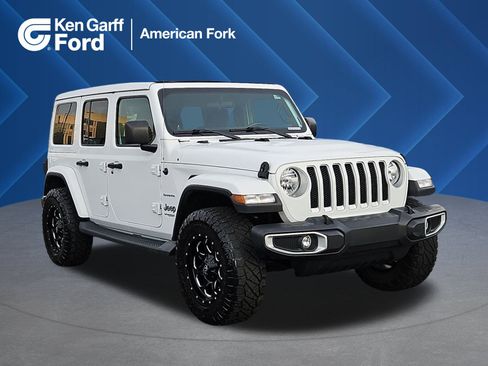 Used 2019 Jeep Wrangler Unlimited Sahara w/ Safety Group image 1