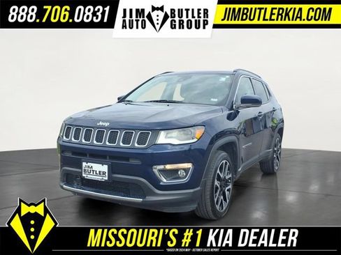 Used 2021 Jeep Compass Limited w/ Sun and Sound Group AWD/4WD image 1