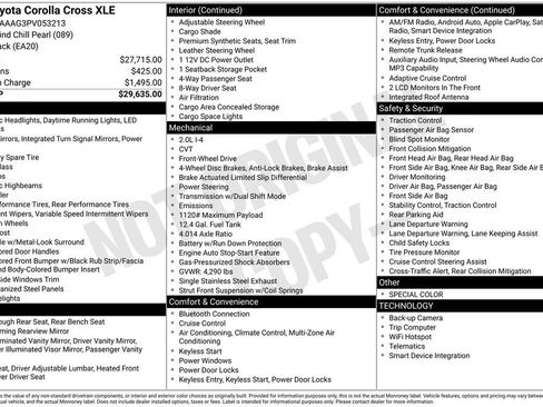 Used 2023 Toyota Corolla Cross XLE image 2