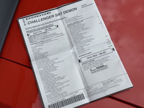 Used 2018 Dodge Challenger SRT Demon image 43