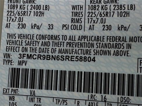 Used 2025 Ford Bronco Sport Big Bend w/ Convenience Package image 33