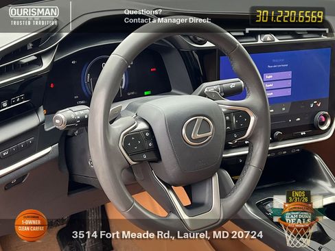 Used 2023 Lexus RZ 450e Premium w/ Technology Package image 9