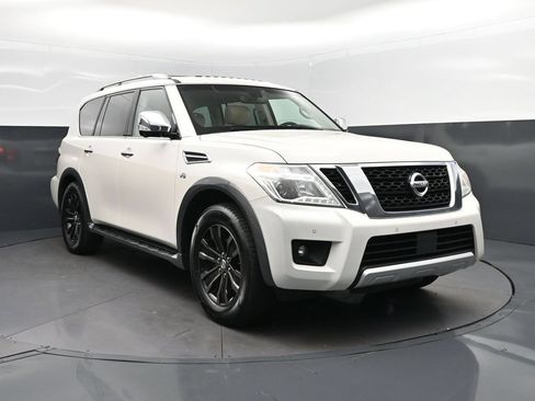 Used 2017 Nissan Armada Platinum w/ Captain Seat Package RWD image 9