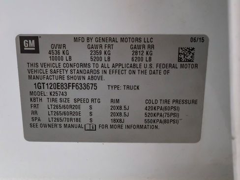Used 2015 GMC Sierra 2500 Denali w/ Duramax Plus Package AWD/4WD image 66