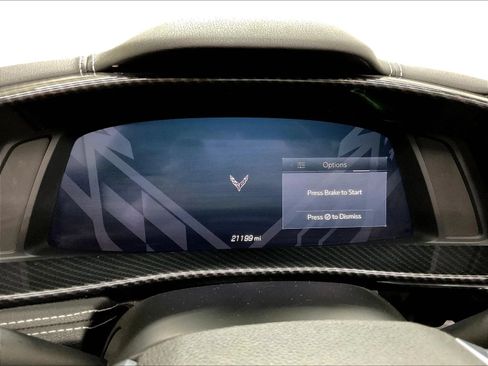 Used 2021 Chevrolet Corvette Stingray Coupe w/ Chrome Exterior Badge Package RWD image 26