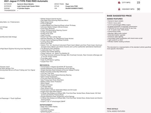 Used 2021 Jaguar F-TYPE Coupe image 5