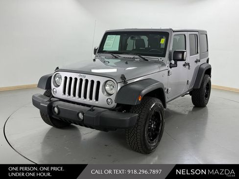 Used 2017 Jeep Wrangler Unlimited Sport w/ Quick Order Package 24S AWD/4WD image 1