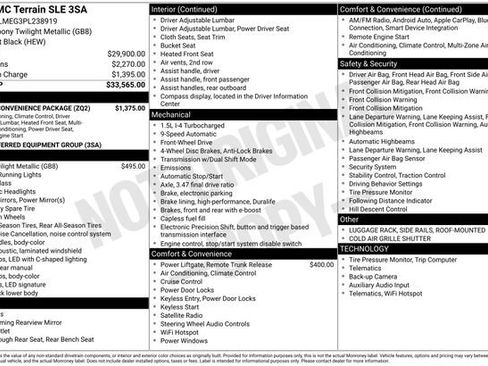 Certified 2023 GMC Terrain SLE w/ Driver Convenience Package image 7