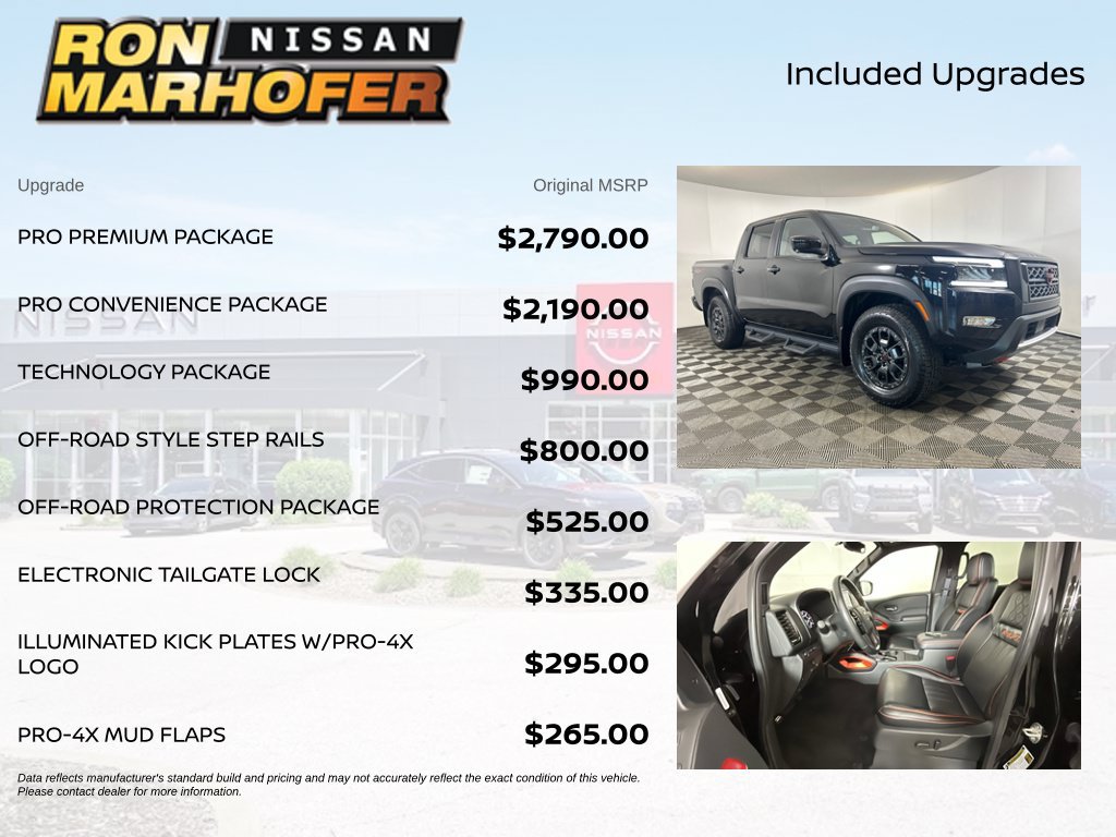 Used 2024 Nissan Frontier PRO-4X w/ Pro Premium Package AWD/4WD image 6