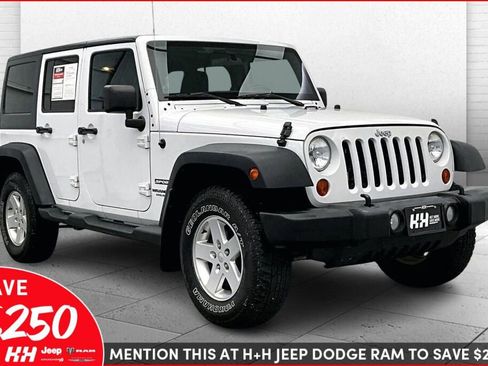 Used 2012 Jeep Wrangler Unlimited Sport image 1