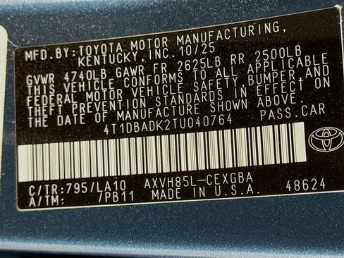New 2026 Toyota Camry XLE AWD/4WD image 16