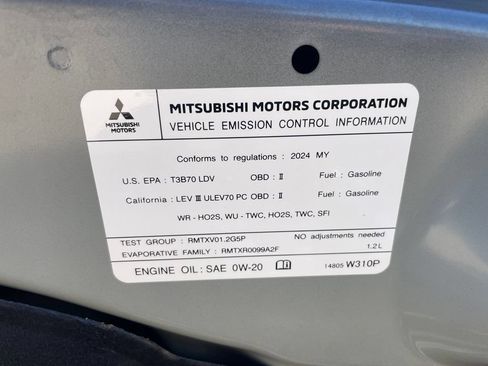 Used 2024 Mitsubishi Mirage ES FWD image 30