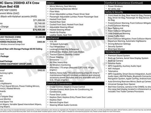 Used 2025 GMC Sierra 2500 AT4 w/ Technology Package AWD/4WD image 17
