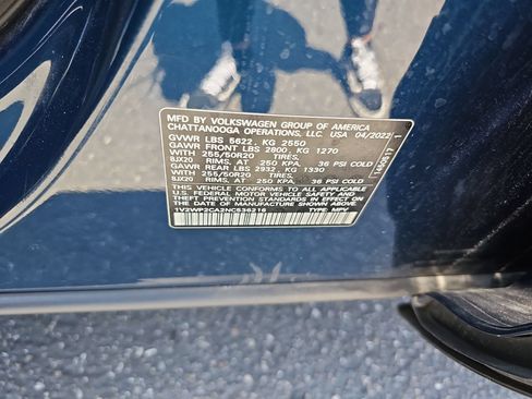 Used 2022 Volkswagen Atlas SE FWD image 9