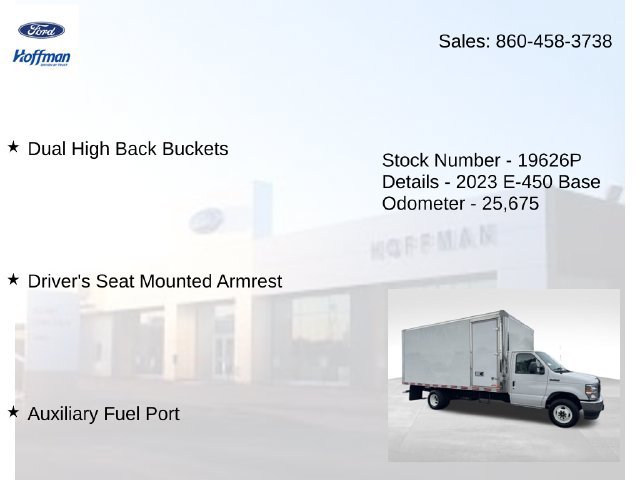 Used 2023 Ford E-450 and Econoline 450 Super Duty w/ Power Windows & Locks Group RWD image 24