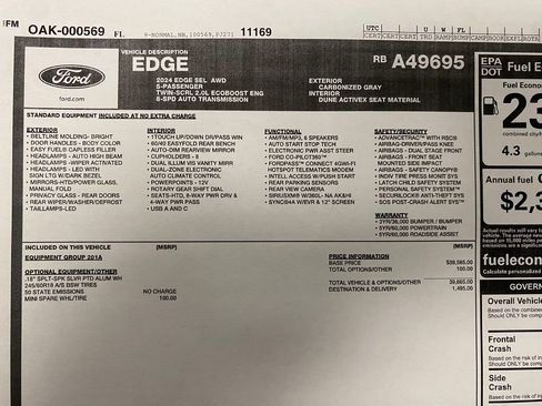 Used 2024 Ford Edge SEL image 31
