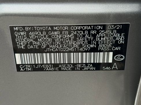 Used 2021 Lexus IS 300 w/ Comfort Package image 27