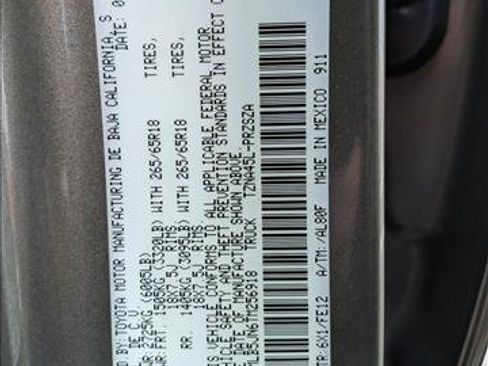 New 2026 Toyota Tacoma TRD Sport AWD/4WD image 17