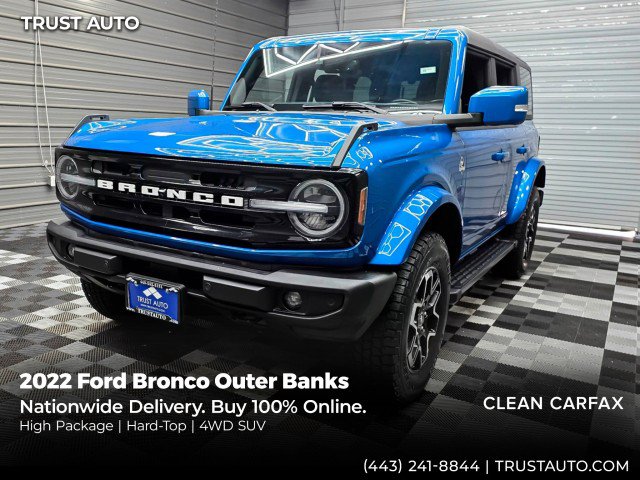 Used 2022 Ford Bronco Outer Banks AWD/4WD image 1