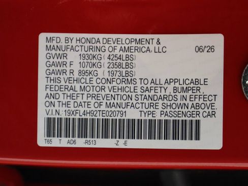 New 2026 Honda Civic Sport Touring image 25