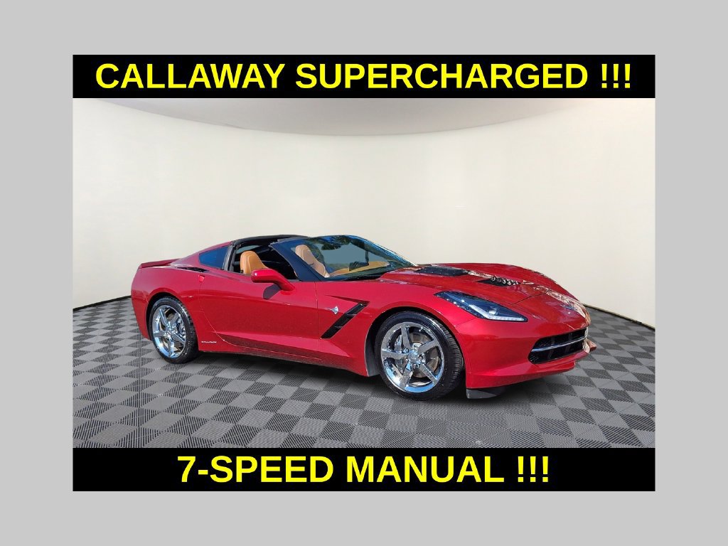 Used 2014 Chevrolet Corvette Stingray Coupe w/ 3LT Preferred Equipment Group RWD image 1