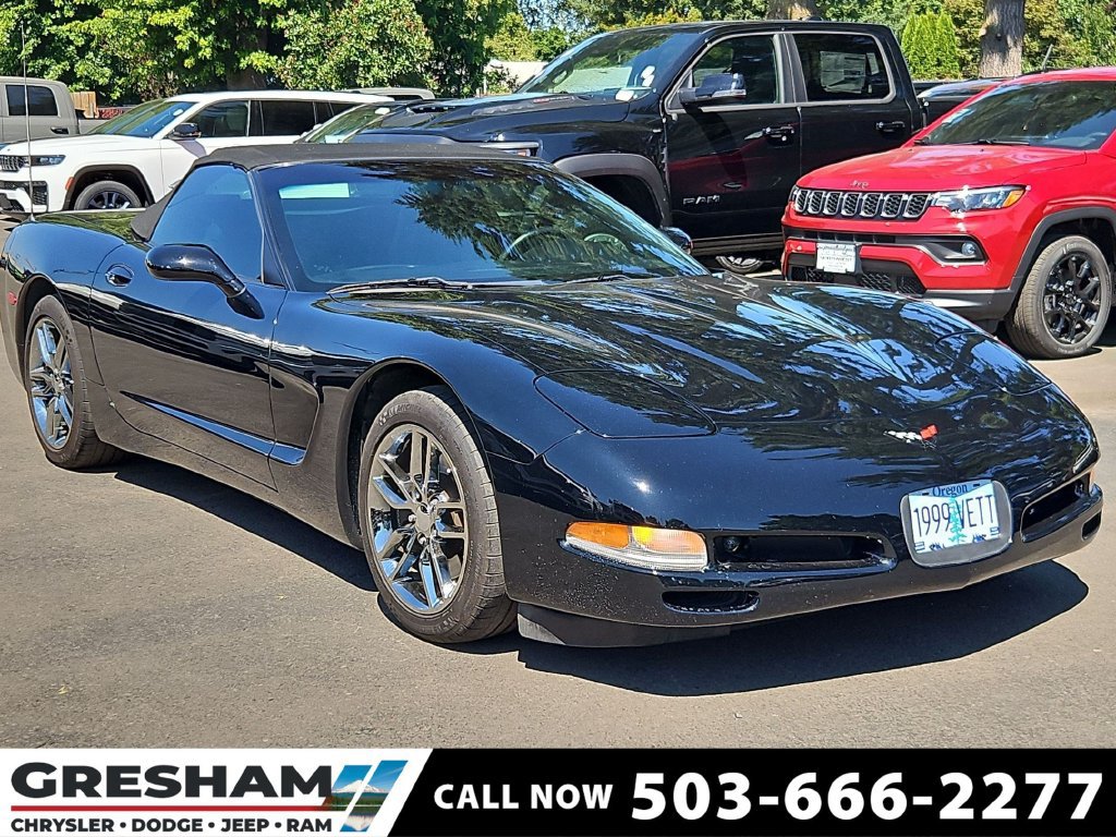 Used 1999 Chevrolet Corvette Convertible w/ Memory Pkg RWD image 1