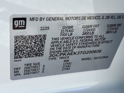 New 2026 Chevrolet Silverado 1500 W/T w/ Trailering Package AWD/4WD image 33