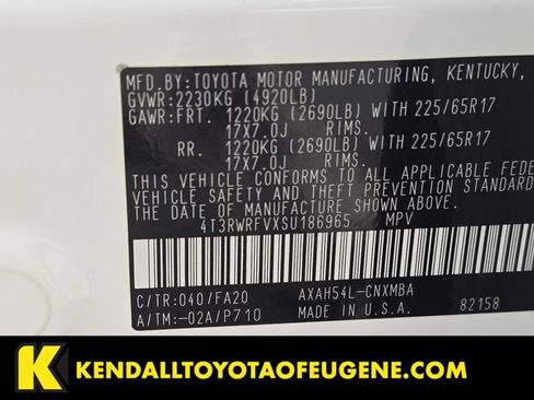 Used 2025 Toyota RAV4 XLE AWD/4WD image 10
