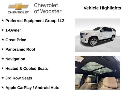 Used 2023 Chevrolet Tahoe Premier AWD/4WD image 2