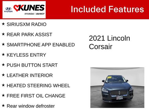 Used 2021 Lincoln Corsair Reserve w/ Equipment Group 201A AWD/4WD image 3