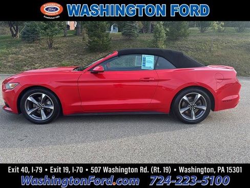 Used 2015 Ford Mustang Convertible w/ Equipment Group 051A image 1