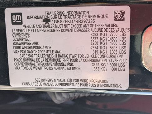 Used 2024 GMC Yukon XL SLE w/ Max Trailering Package AWD/4WD image 36