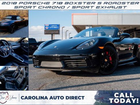 Used 2018 Porsche 718 Boxster S image 1