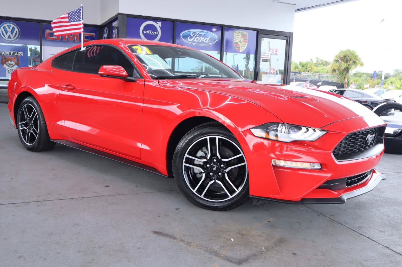 Used 2021 Ford Mustang Premium RWD image 3