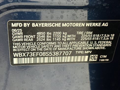 Used 2025 BMW X1 xDrive28i w/ Technology Package image 20