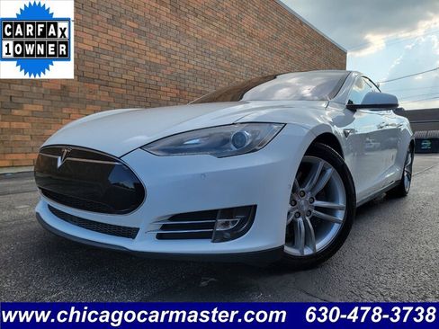 Used 2015 Tesla Model S 70D AWD/4WD image 1