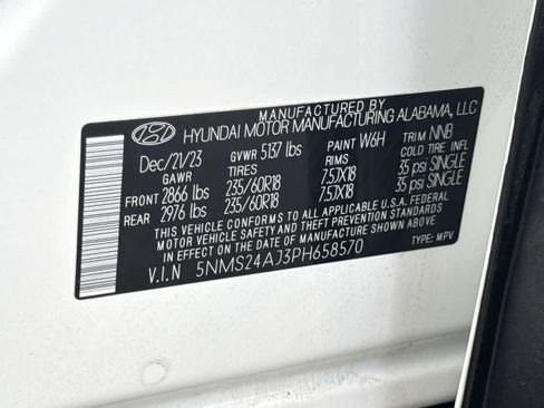 Used 2023 Hyundai Santa Fe SEL FWD image 29