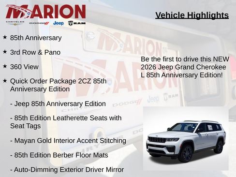 New 2026 Jeep Grand Cherokee L Limited AWD/4WD image 5