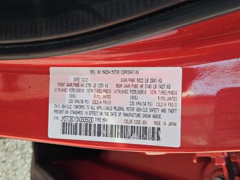 Used 2022 MAZDA CX-9 Touring image 32