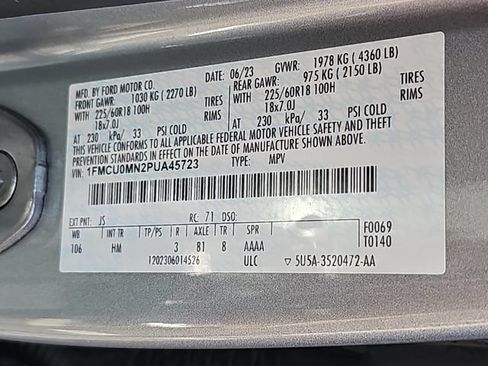 Certified 2023 Ford Escape ST-Line w/ Cold Weather Package FWD image 39
