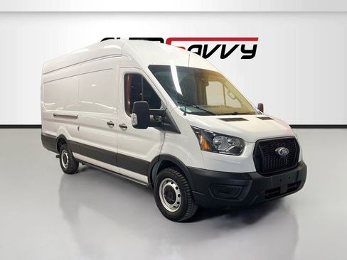 Used 2023 Ford Transit 350 148 High Roof Extended w/ Load Area Protection Package RWD image 1