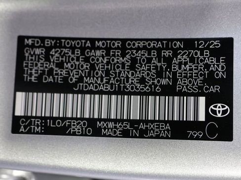 Used 2026 Toyota Prius LE image 28