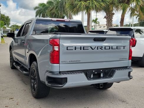 Certified 2025 Chevrolet Silverado 1500 Custom w/ Turbomax Blackout Package RWD image 2