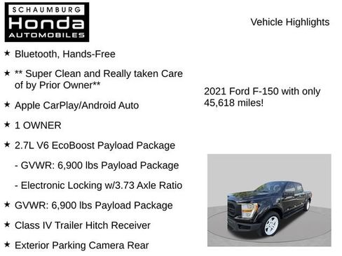 Used 2021 Ford F150 XL w/ Equipment Group 101A High AWD/4WD image 8