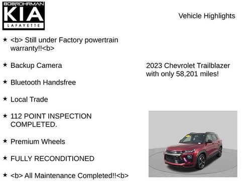 Used 2023 Chevrolet TrailBlazer RS FWD image 7