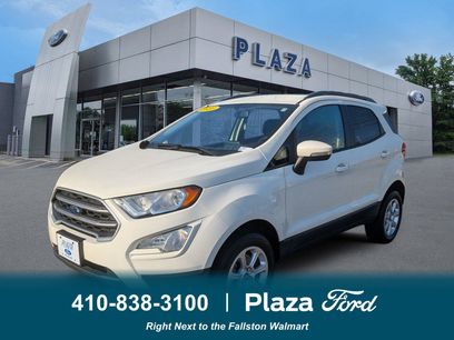 Used 2020 Ford EcoSport SE